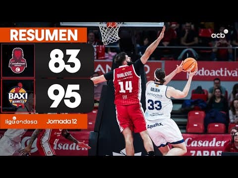 Casademont Zgz - BAXI Manresa (83 - 95)