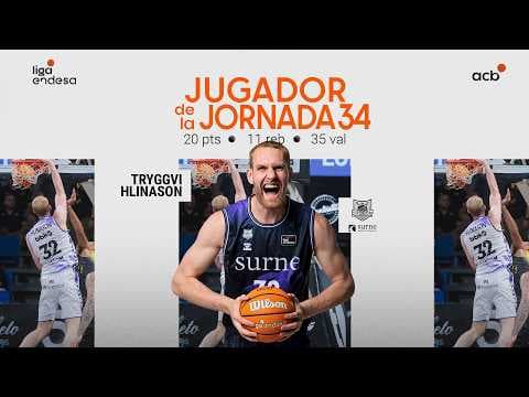 Tryggvi Hlinason, Jugador de la Jornada 34