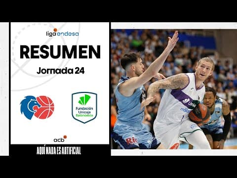 Resumen Río Breogán 65 - Unicaja 76 (J24)