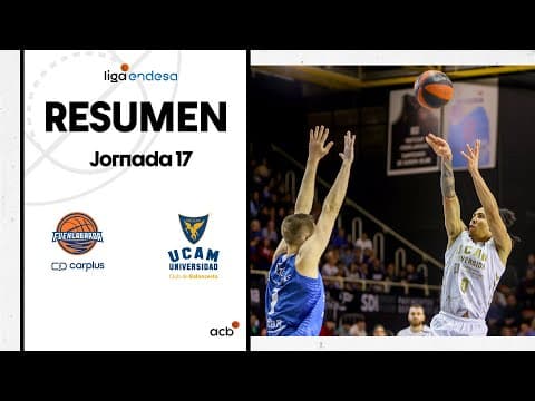 Resumen Carplus Fuenlabrada 72 - UCAM Murcia 88 (J17)