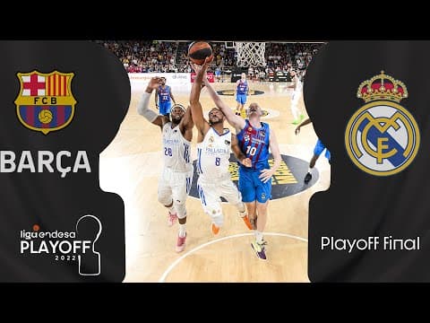 Resumen Barça 75 - Real Madrid 88 (J43)