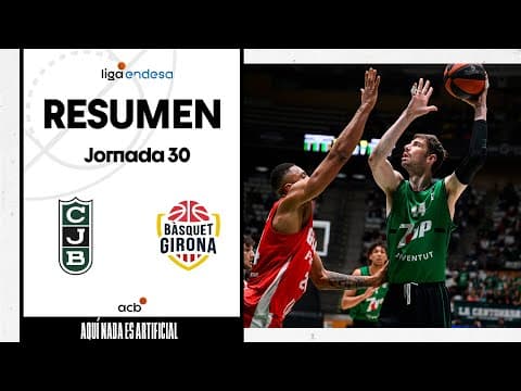Resumen Joventut Badalona 96 - Bàsquet Girona 90 (J30)