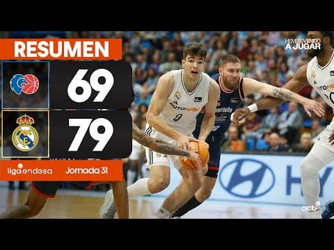 Resumen Río Breogán 69 - Real Madrid 79 (J31)