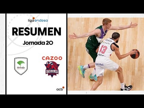 Resumen Unicaja 81 - Cazoo Baskonia 89 (J20)