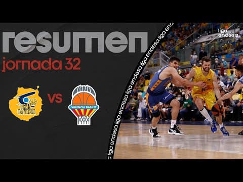 Resumen Gran Canaria 89 - Valencia Basket 83 (J32)