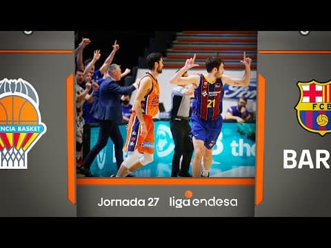 Resumen Valencia Basket 64 - Barça 80 (J27)