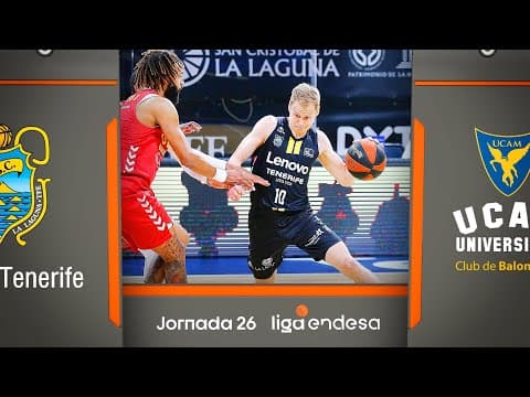 Resumen Lenovo Tenerife 85 - UCAM Murcia 78 (J27)