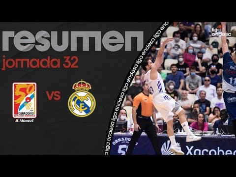 Resumen Monbus Obra 88 - Real Madrid 89 (J32)