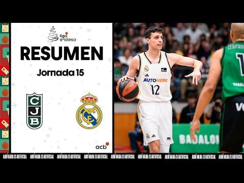 Resumen Joventut 73 - Real Madrid 101 (J15)
