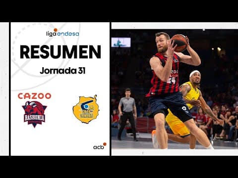 Resumen Cazoo Baskonia 101 - Gran Canaria 97 (J31)