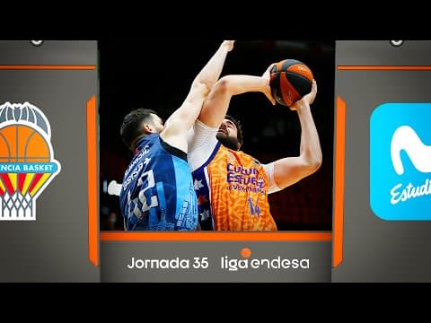 Resumen Valencia Basket 100 - Movistar Estudiantes 89 (J35)