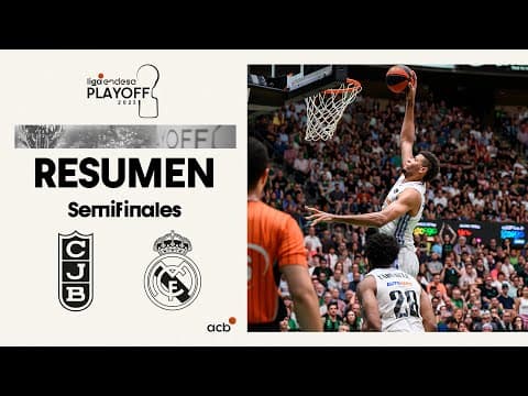 Resumen Joventut Badalona 73 - Real Madrid 94 (4º Semis)