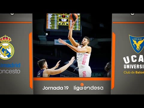 Resumen Real Madrid 98 - UCAM Murcia 87 (J19)