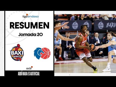 Resumen BAXI Manresa 83 - Río Breogán 68 (J20)