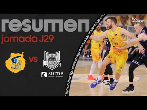 Resumen Gran Canaria 88 - Surne Bilbao Basket 86 (J29)