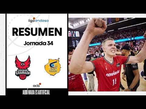 Resumen Coviran Granada 74 - Dreamland Gran Canaria 67 (J34)