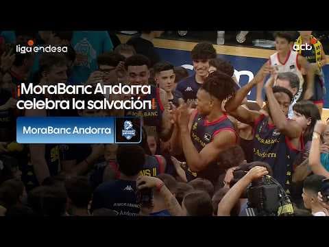 MoraBanc Andorra celebra la salvación junto a su público