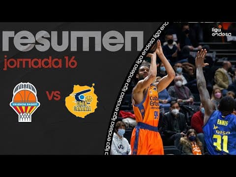 Resumen Valencia Basket 91 - Gran Canaria 62
