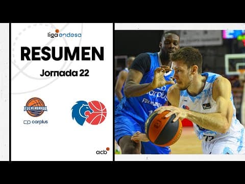 Resumen Carplus Fuenlabrada 73 - Río Breogán 92 (J22)