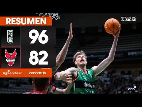 Resumen Joventut Badalona 96 - Coviran Granada 82 (J18)