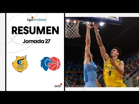 Resumen Gran Canaria 77 - Río Breogán 66 (J27)