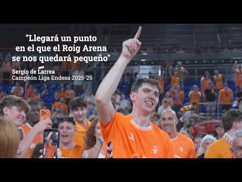 De Larrea: "Llegará un punto en el que el Roig Arena se nos quedará pequeño"