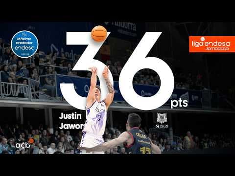 JUSTIN JAWORSKI, Máximo Anotador Endesa de la Jornada 23
