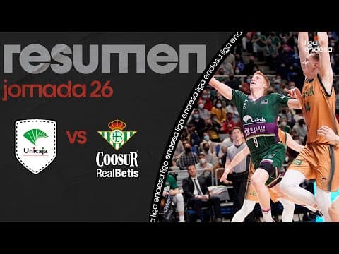Resumen Unicaja 96 - Coosur Betis 80