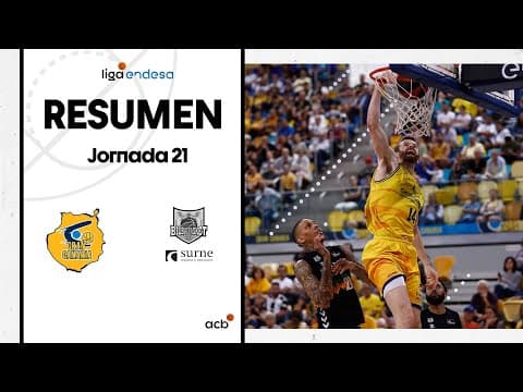 Resumen Gran Canaria 94 - Surne Bilbao Basket 71 (J21)