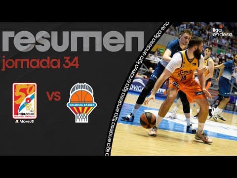 Resumen Monbus Obradoiro - Valencia Basket (J34)