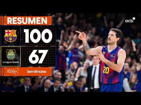 Barça - La Laguna Tenerife (100-67)
