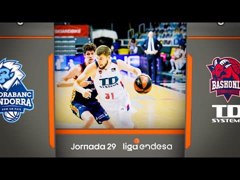 Resumen MoraBanc Andorra 68 - TD Systems Baskonia 82 (J29)