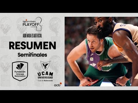 Resumen Unicaja 79 - UCAM Murcia 87 (1º Semifinal)