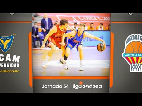 Resumen UCAM Murcia 66 - Valencia BC 80 (J34)