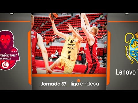 Resumen Casademont Zaragoza 60 - Lenovo Tenerife 91 (J37)
