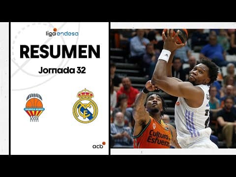 Resumen Valencia Basket 68 - Real Madrid 79 (J32)
