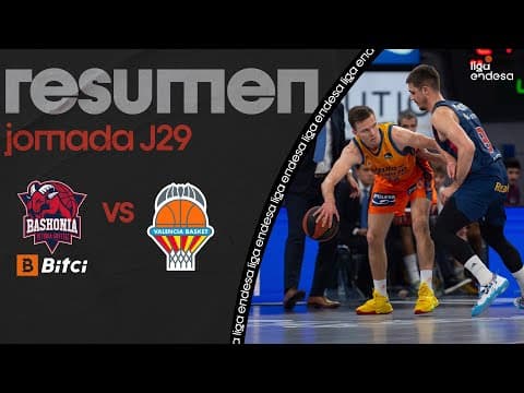 Resumen Bitci Baskonia 71 - Valencia Basket 78 (J29)