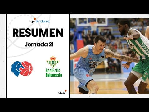 Resumen Río Breogán 114 - Real Betis Baloncesto 115 (J21)