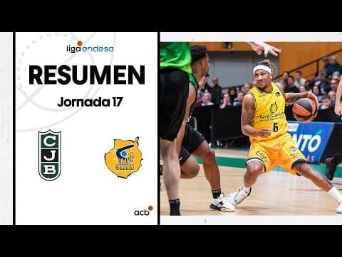 Resumen Joventut Badalona 75 - Gran Canaria 91 (J17)