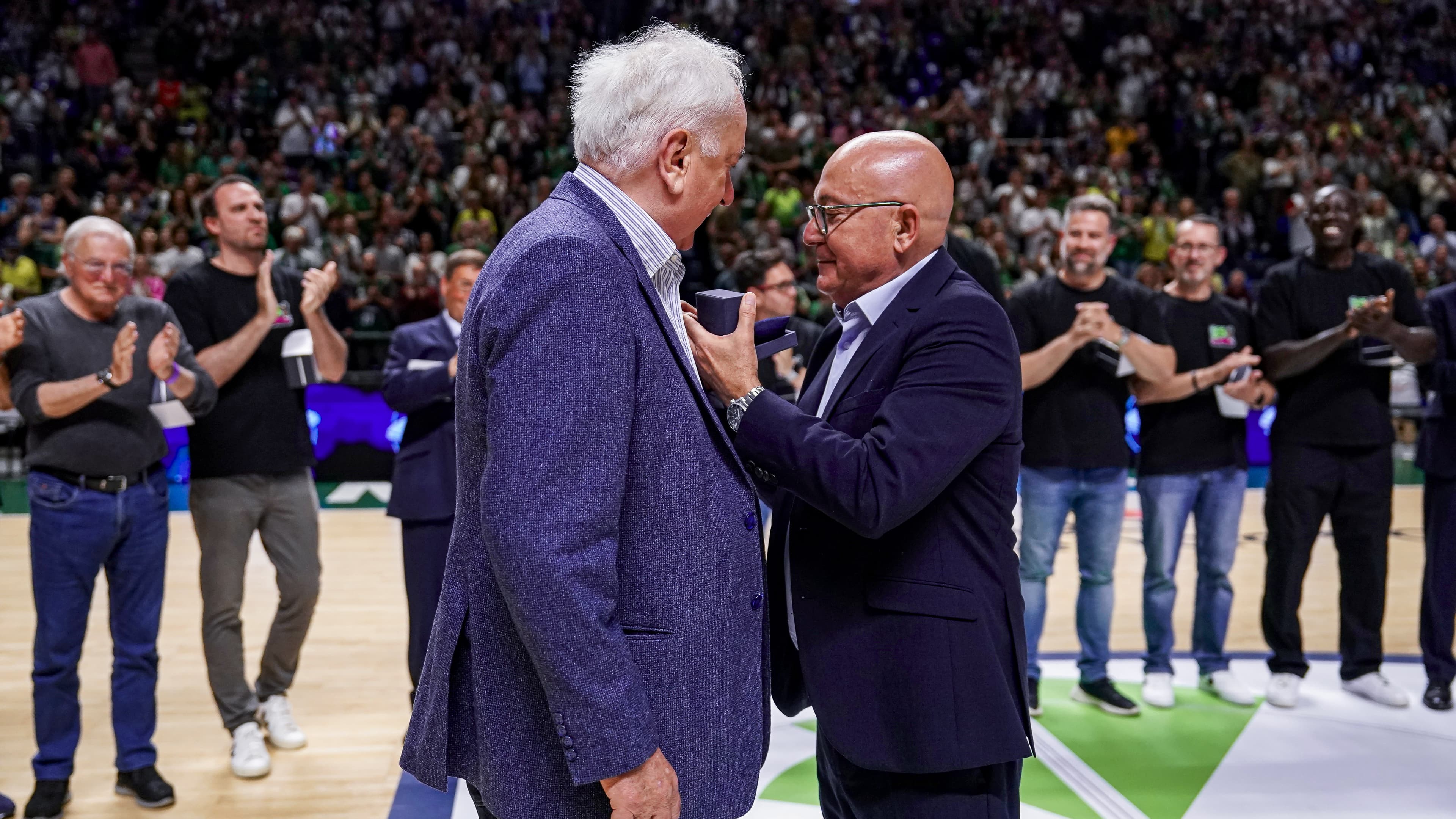 Maljkovic, con López Nieto