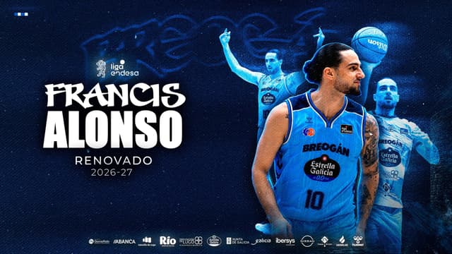 Francis Alonso, un año más en el Río Breogán