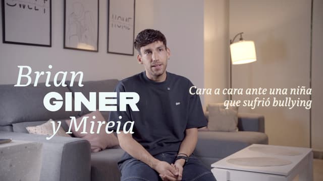 Brian Giner, cara a cara ante una niña que sufrió bullying