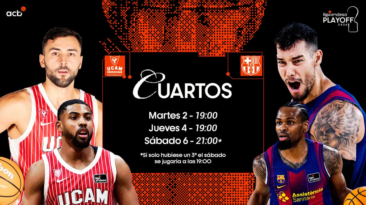 UCAM Murcia-Barça, en cuartos de final