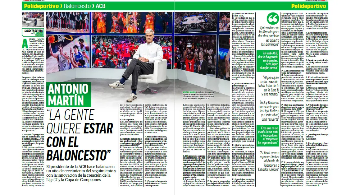 Antonio Martín en Marca