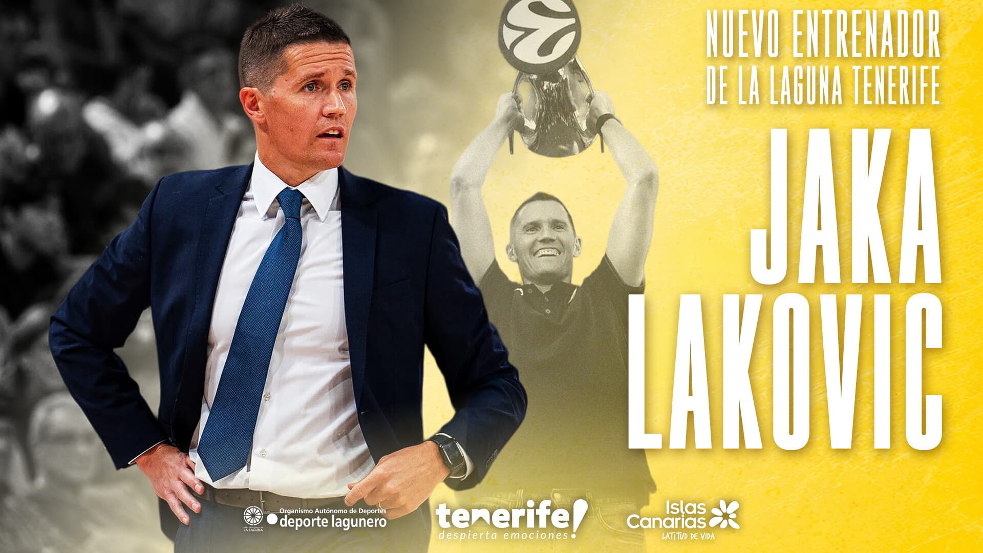 Jaka Lakovic, entrenador en Tenerife