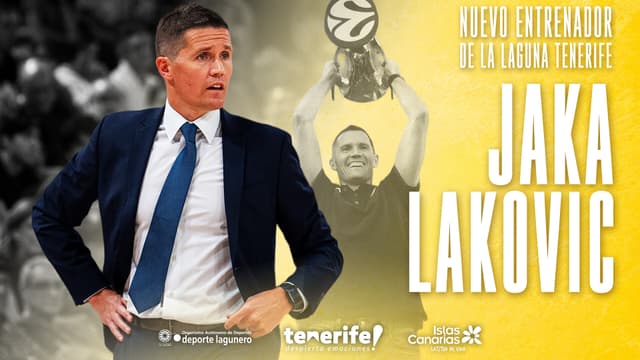 Jaka Lakovic, nuevo entrenador de La Laguna Tenerife