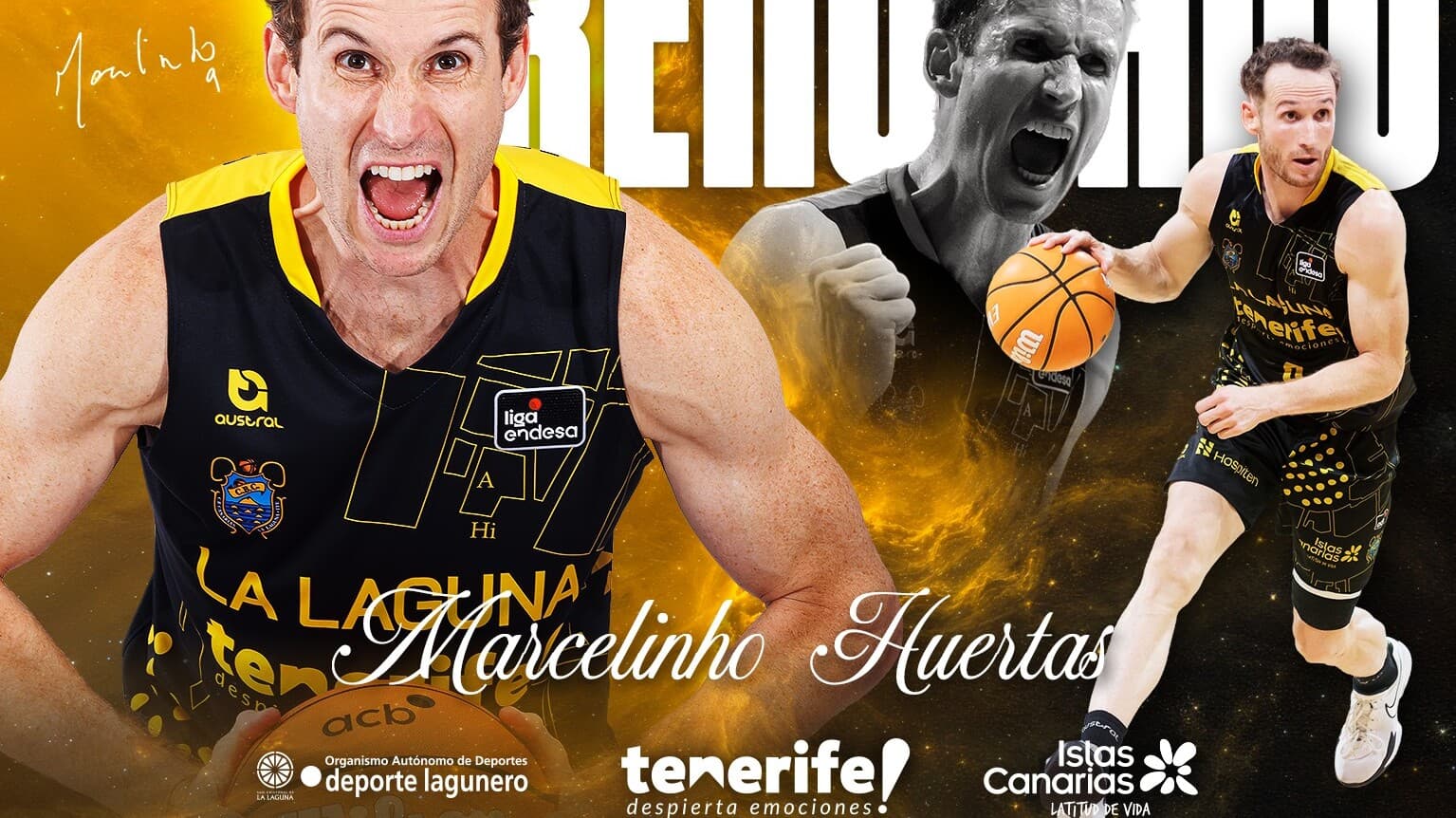 Marcelinho Huertas renueva con La Laguna Tenerife