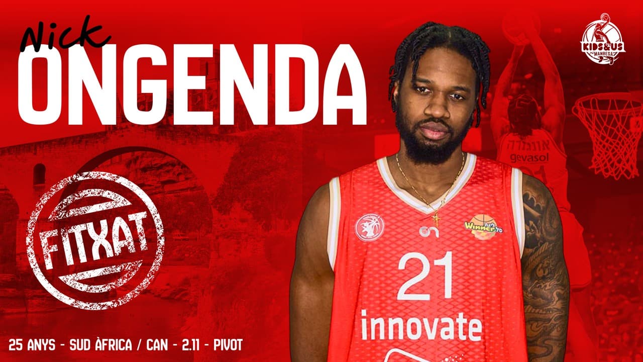 Nick Ongenda, nuevo fichaje en Manresa