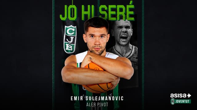 Emir Sulejmanovic, carácter, energía y rebote para Asisa Joventut