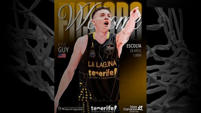 Kyle Guy vuelve a Tenerife